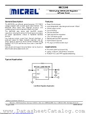 MIC5248-1.2YM5-TR datasheet pdf Microchip