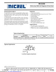 MIC5258-1.2YM5-TX datasheet pdf Microchip