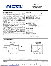 MIC5303-1.8YMT-TR datasheet pdf Microchip