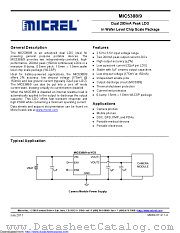 MIC5388 datasheet pdf Microchip