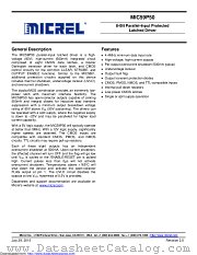 MIC59P50BWM-TR datasheet pdf Microchip