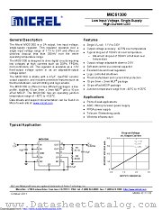 MIC61300-10YMME-TR datasheet pdf Microchip