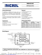 MM5451YV-TR datasheet pdf Microchip