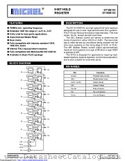 SY10E143 datasheet pdf Microchip