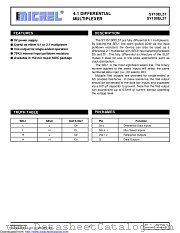 SY10EL57ZG-TR datasheet pdf Microchip