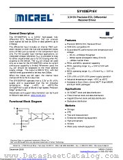 SY100EP16VZG-TR datasheet pdf Microchip