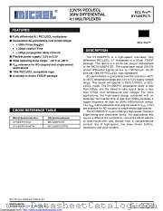 SY100EP57VK4G-TR datasheet pdf Microchip