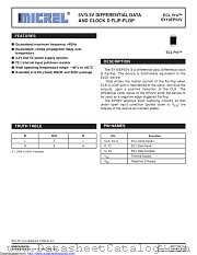 SY10EP52 datasheet pdf Microchip