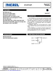 SY55852UKG-TR datasheet pdf Microchip
