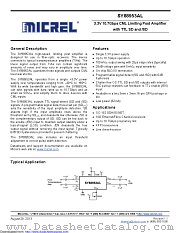 SY88953ALMG-TR datasheet pdf Microchip
