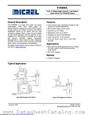 SY88982LMG-TR datasheet pdf Microchip
