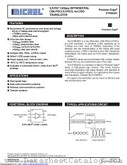 SY89325V datasheet pdf Microchip