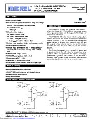 SY89543L datasheet pdf Microchip