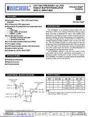 SY89826L datasheet pdf Microchip
