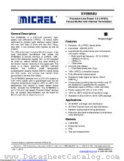 SY89858U datasheet pdf Microchip