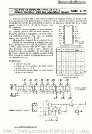MMC4021 datasheet pdf Microelectronica