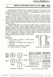 MMC4031 datasheet pdf Microelectronica