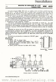 MMC4035 datasheet pdf Microelectronica