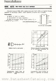 MMC4075 datasheet pdf Microelectronica