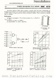 MMC4078 datasheet pdf Microelectronica