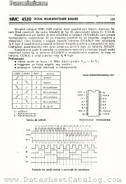MMC4520 datasheet pdf Microelectronica
