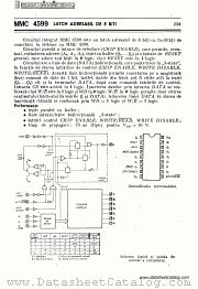 MMC4599 datasheet pdf Microelectronica