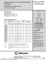 1N978CUR-1 datasheet pdf Microsemi