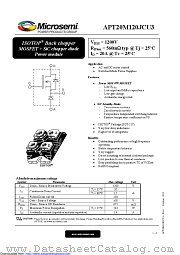 APT20M120JCU3 datasheet pdf Microsemi