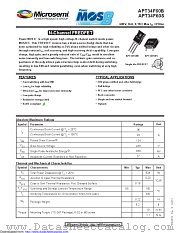 APT34F60S datasheet pdf Microsemi