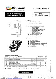 APT35GT120JU3 datasheet pdf Microsemi