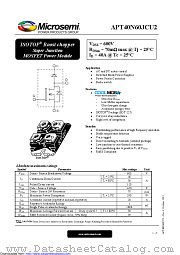 APT40N60JCU2 datasheet pdf Microsemi