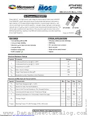 APT44F80B2 datasheet pdf Microsemi
