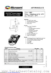 APT5010JLLU2 datasheet pdf Microsemi