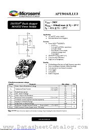 APT5010JLLU3 datasheet pdf Microsemi
