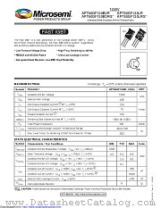 APT50GF120B2RG datasheet pdf Microsemi