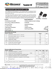 APT50GS60BRG datasheet pdf Microsemi