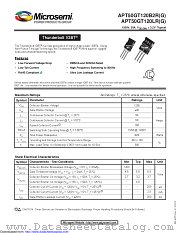 APT50GT120B2RG datasheet pdf Microsemi