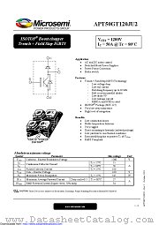APT50GT120JU2 datasheet pdf Microsemi