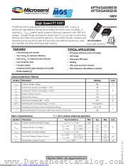 APT54GA60SD30 datasheet pdf Microsemi