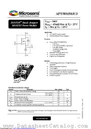 APT58M50JU3 datasheet pdf Microsemi