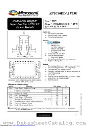 APTC80DDA15T3G datasheet pdf Microsemi