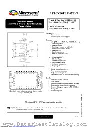 APTCV60TLM45T3G datasheet pdf Microsemi