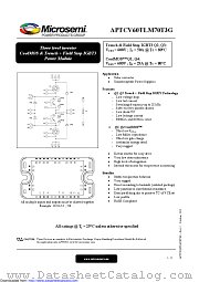 APTCV60TLM70T3G datasheet pdf Microsemi