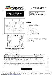 APTDR90X1601G datasheet pdf Microsemi
