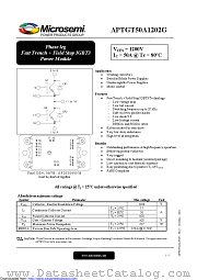 APTGT50A1202G datasheet pdf Microsemi