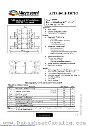 APTM100H45SCTG datasheet pdf Microsemi