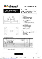 APTM50DUM17G datasheet pdf Microsemi
