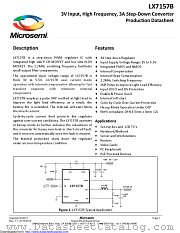 LX7157BCLD datasheet pdf Microsemi