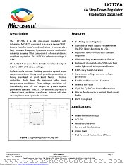 LX7176A datasheet pdf Microsemi