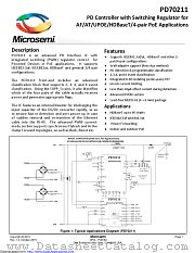 PD70211ILQ datasheet pdf Microsemi